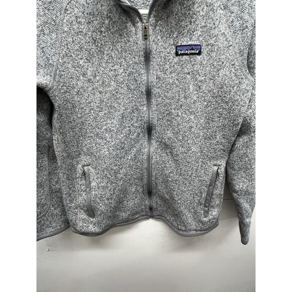 Patagonia Womens Gray Better Sweater Fleece Jacket Full Zip Size Small - Picture 4 of 7